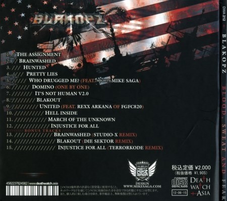 BlakOPz - Blood, Sweat and Fear (Limitd dition) (2012) (Lossless)