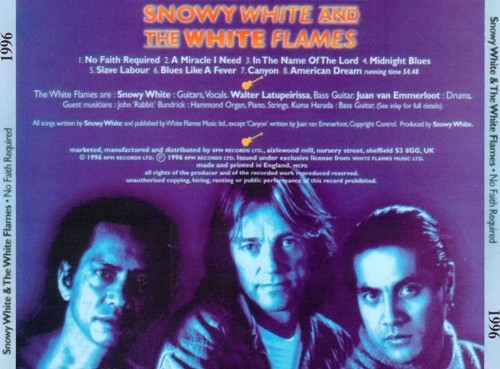 Snowy White & The White Flames - No Faith Required (1996) [Lossless+Mp3]