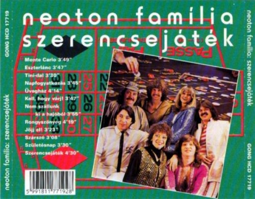 Neoton Familia - Szerencsejatek 1982 (reissue 1998)