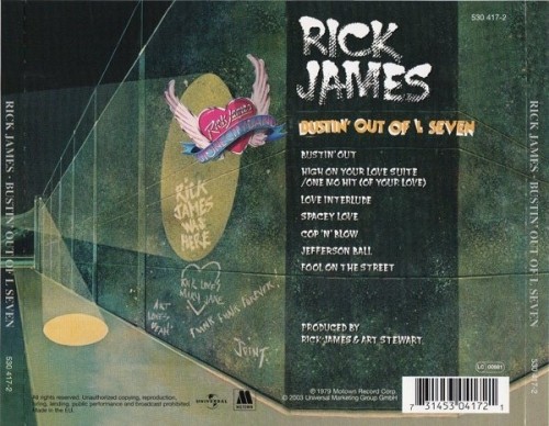 Rick James - Bustin Out Of L Seven 1979 (reissue 2003) (Lossless+MP3)