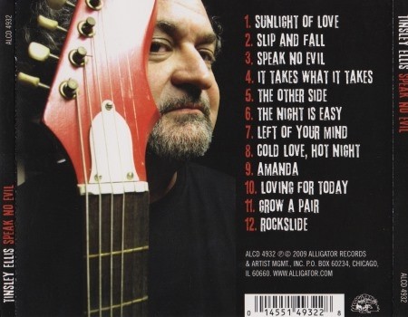 Tinsley Ellis - Speak No Evil (2009) (Lossless)