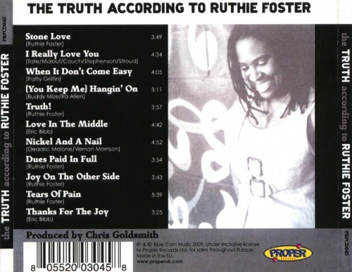 Ruthie Foster - The Truth According to Ruthie (2009) Lossless