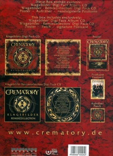 Crematory - Klagebilder (Limitd ditin) [2D] (2006) (Lossless)