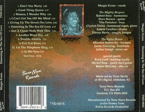 Margie Evans - Drowning In The Sea Of Love (1996)