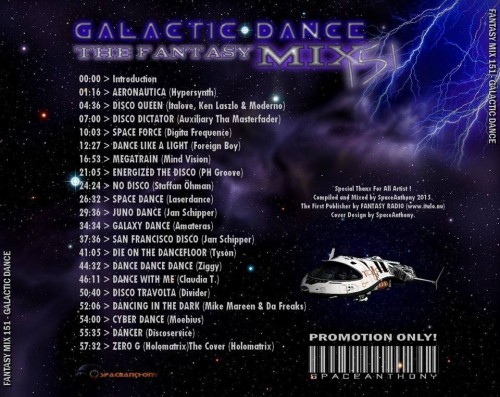 VA - FANTASY MIX 151 - Galactic Dance 2015 (by SpaceAnthony)