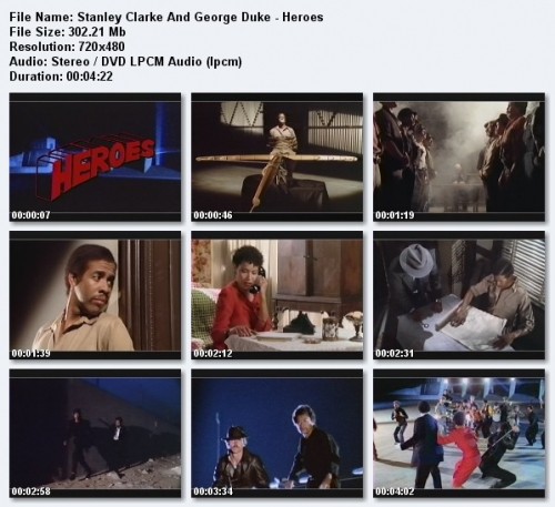 Stanley Clarke And George Duke - Heroes (video)