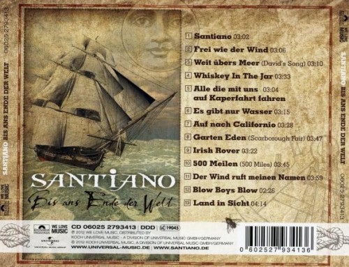 Santiano - Bis Ans Ende de Welt 2012