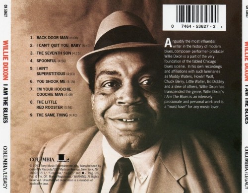 Willie Dixon - I Am The Blues (1969) 1993 Lossless