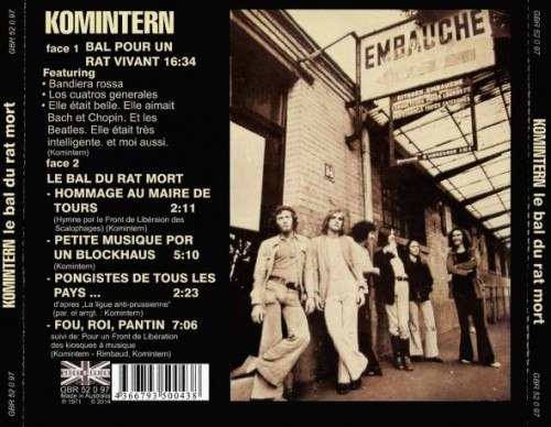 Komintern - Le Bal du Rat Mort (1971) (Reissue 2014) (Lossless+MP3)