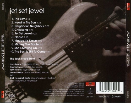 Jack Bruce - Jet Set Jewel (1978) 2003 Lossless