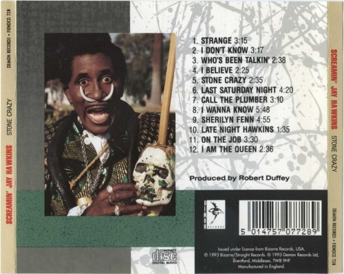 Screamin' Jay Hawkins - Stone Crazy (1993)Lossless