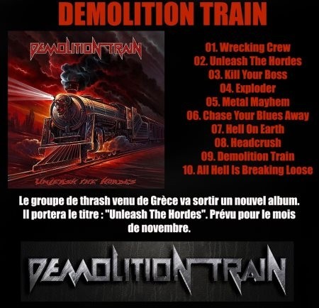 Demolition Train - Unleash The Hordes (2015) (Lossless)