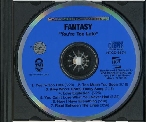 Fantasy - You're Too Late 1994