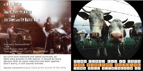 Pink Floyd - The Violent Pudding 1970 (Bootleg)