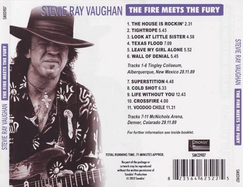 Stevie Ray Vaughan - The Fire Meets Fury- The Radio Broadcasts 89 2012