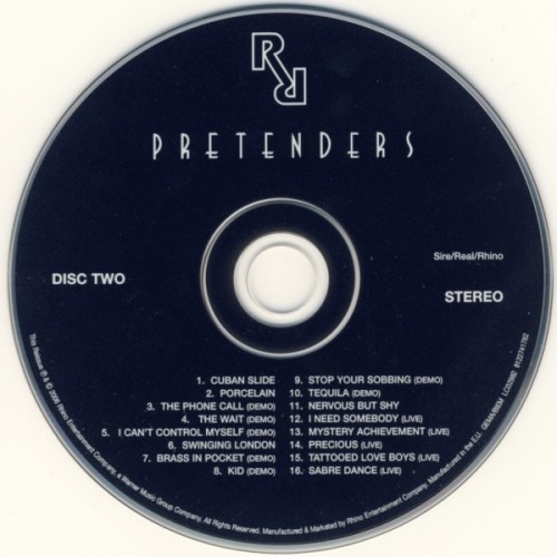 The Pretenders - The Pretenders 1980 [2CD Expanded & Remastered, Rhino 2006]