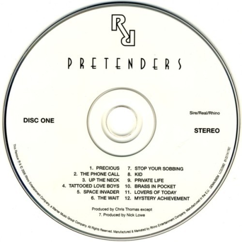 The Pretenders - The Pretenders 1980 [2CD Expanded & Remastered, Rhino 2006]