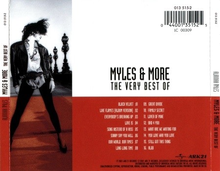 Alannah Myles - Myles & More: he Vr st Of (2001)  (Lossless)