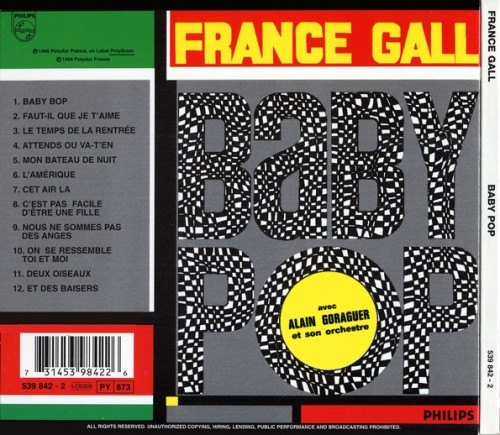 France Gall - Baby Pop 1966 (reissue 1998)