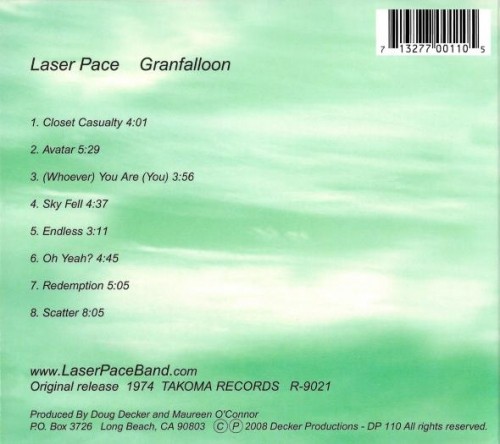 Laser Pace - Granfalloon (1974) (reissue 2008) (Lossless+MP3)