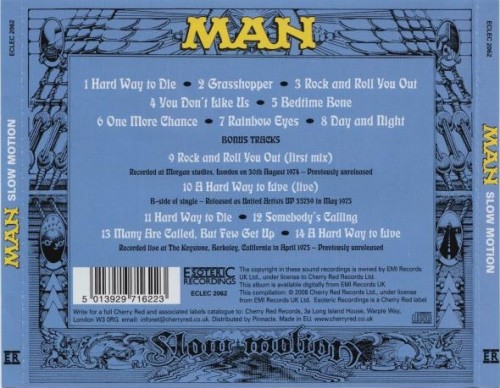Man - Slow Motion (1974) (reissue 2008) (Lossless+MP3)
