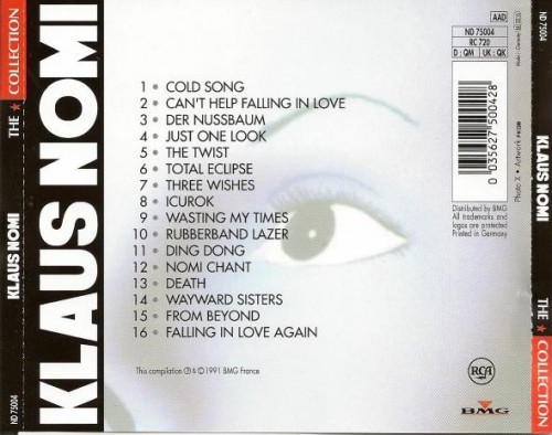 Klaus Nomi - The Star Collection (1991) (Lossless+MP3)