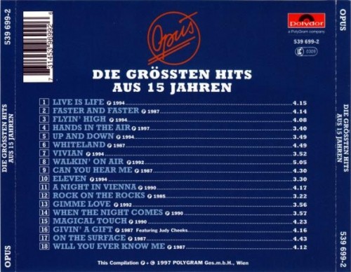 Opus - Die Grossten Hits Aus 15 Jahren (1997)