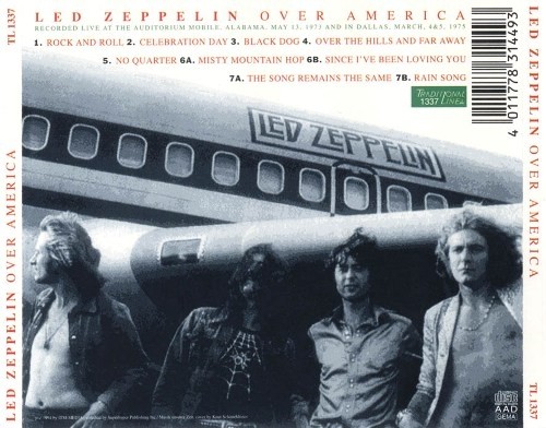 Led Zeppelin - Over America 1973 (Bootleg) [Lossless+Mp3]