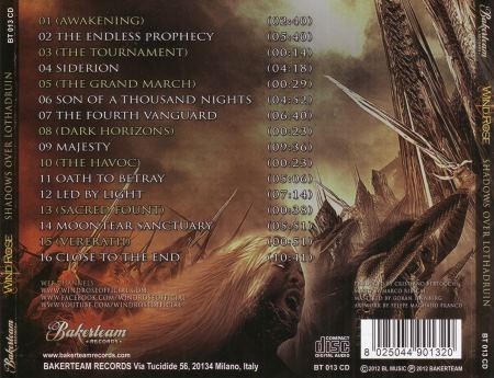 Wind Rose - Shadows Over Lothadruin (2012) (Lossless)