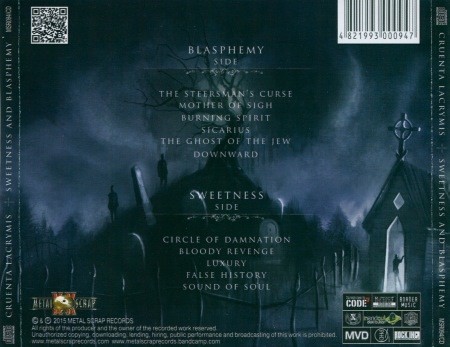 Cruenta Lacrymis - Sweetness and Blasphemy (2015) (Lossless) Cruenta Lacrymis - Sweetness and Blasphemy (2015) (Lossless)