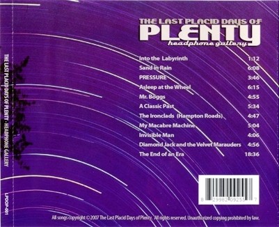 The Last Placid Days Of Plenty - Headphone Gallery (2007) Lossless