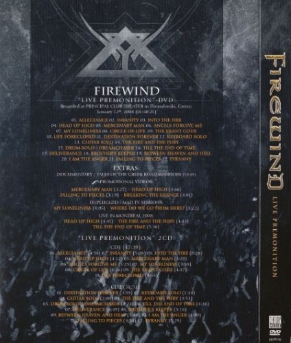 Firewind - Live Premonition [2CD] (2008) (Lossless)