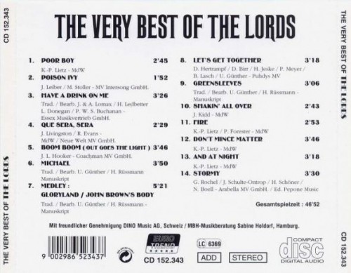 The Lords - The Very Best Of The Lords (1999)