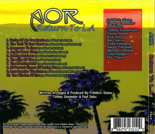 AOR - Return To L.A (2015) (Lossless)