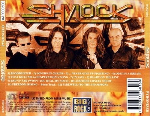 Shylock - Pyronized (2001)