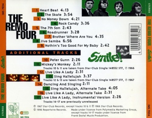 The Remo Four - Smile (1967) [Remastered] [1996] Lossless