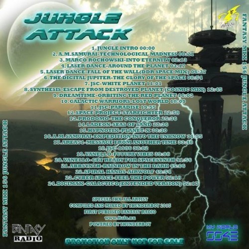 VA - FANTASY MIX 156 - Jungle Attack 2015 (By Thunderboy)