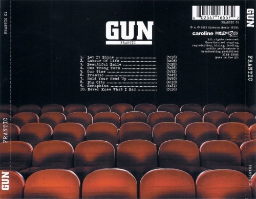 Gun - Frantic 2015 (Lossless+MP3)