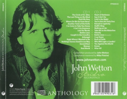 John Wetton - The Studio Recordings Anthology Vol. 1 2CD (2015) (Lossless+mp3)