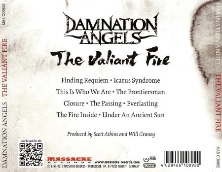Damnation Angels - The Valiant Fire (2015) (Lossless)