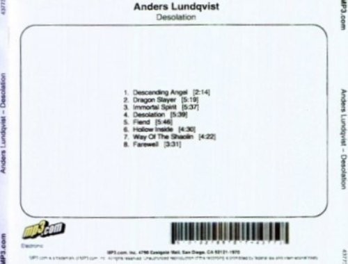 Anders Lundqvist - Desolation 2000 Anders Lundqvist - Desolation 2000