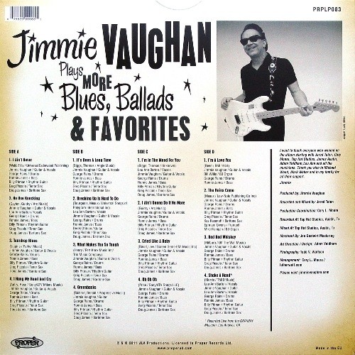 Jimmie Vaughan - Plays Blues, Ballads & Favorites 2011