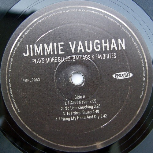 Jimmie Vaughan - Plays Blues, Ballads & Favorites 2011