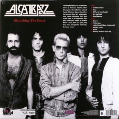 Alcatrazz - Disturbing The Peace 1985 (Vinyl Rip 24/192) Lossless