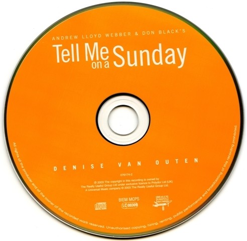 Andrew Lloyd Webber - Tell Me On A Sunday (2003) Lossless+MP3