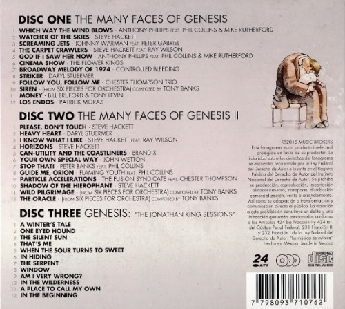 VA - The Many Faces Of Genesis - A Journey Through The Inner World Of Genesis (2015) Lossless + mp3