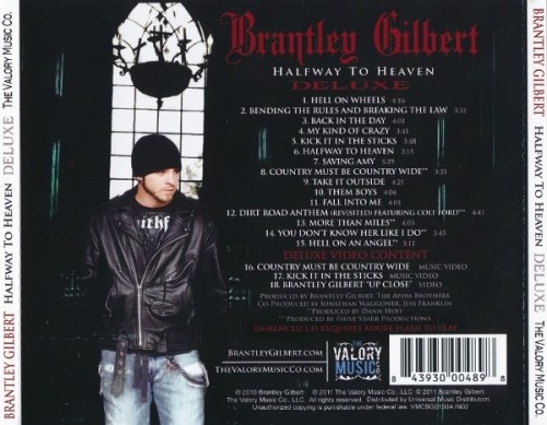 Brantley Gilbert - Halfway To Heaven (Deluxe) 2011 (Lossless + mp3)