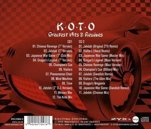 Koto - Greatest Hits And Remixes 2CD [Compilation] (2015) (Lossless)