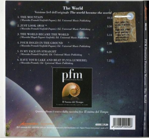 PFM (Premiata Forneria Marconi) - The World (2015)