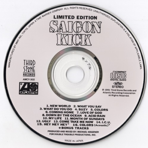 Saigon Kick - Saigon Kick (1991 Limited Edition/ Made in Japan) Lossless